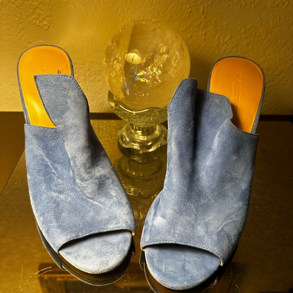 Halston Heritage Mule Pumps